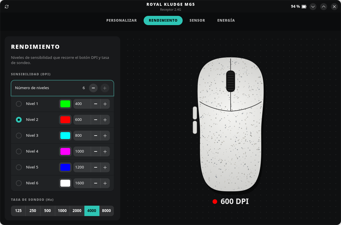 open-rk-mg5-control-panel: screenshot performance